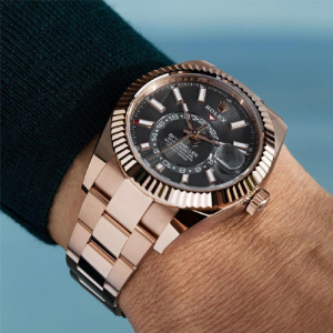 Rolex Watch Sky-Dweller Black Dial