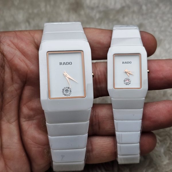 Rado Jubile Sintra Pearl White Couple Watch 2122