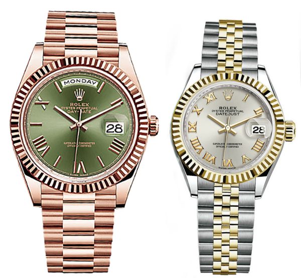 Rolex Day Date Couple Collection 8899