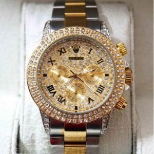 Rolex Oyster Perpetual Gold Silver