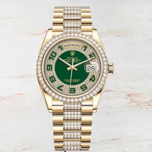 Rolex Day-Date Men Rolex Calibre 2836 Green
