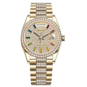 Rolex Day-Date 36mm Yellow Gold Midsize Watch