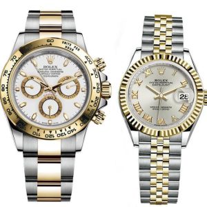 Rolex Daytona Gold Silver Couple