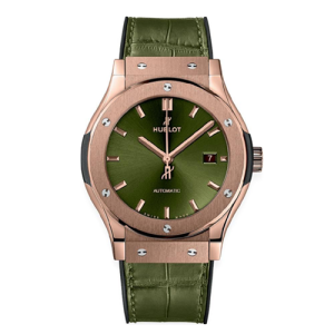 Hublot Classic Fusion Green & Gold 42mm