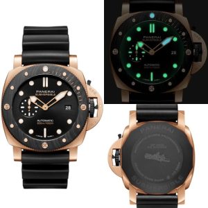 Panerai Submersible QuarantaQuattro Goldtech OroCarbo