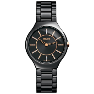 Rado True Thinline Black Ceramic