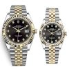 Rolex couple datejust 41 black dial