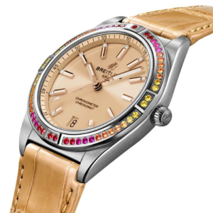 Breitling Chronomat women Beige 36 south sea